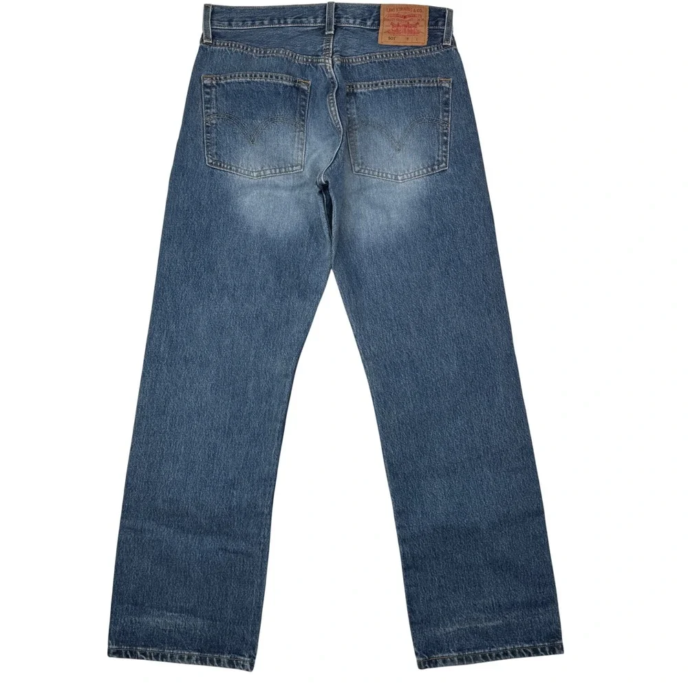 Vintage Y2K Levi's 501 Men's Jeans 32x30 Button Fly Made in Mexico